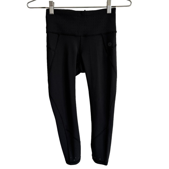 Athleta Black Sculptek TruCool Capri, Size XXS - Picture 2 of 8
